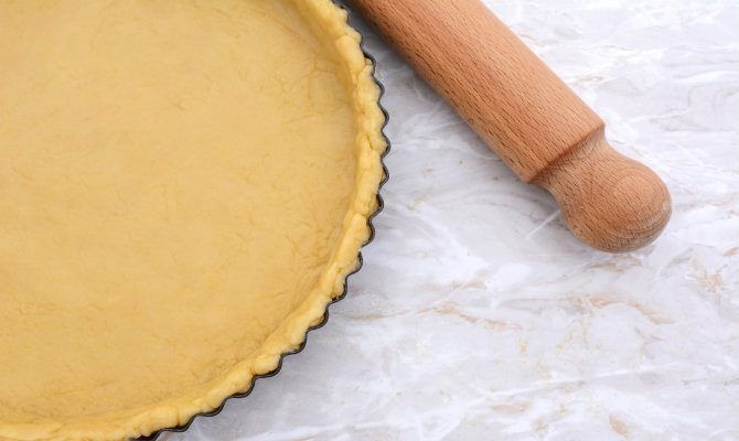 This flaky dough recipe is a simple, classic crust for any pie from pumpkin to cherry.